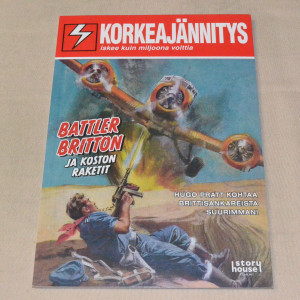 Korkeajännitys Hugo Pratt Battler Britton ja koston raketit